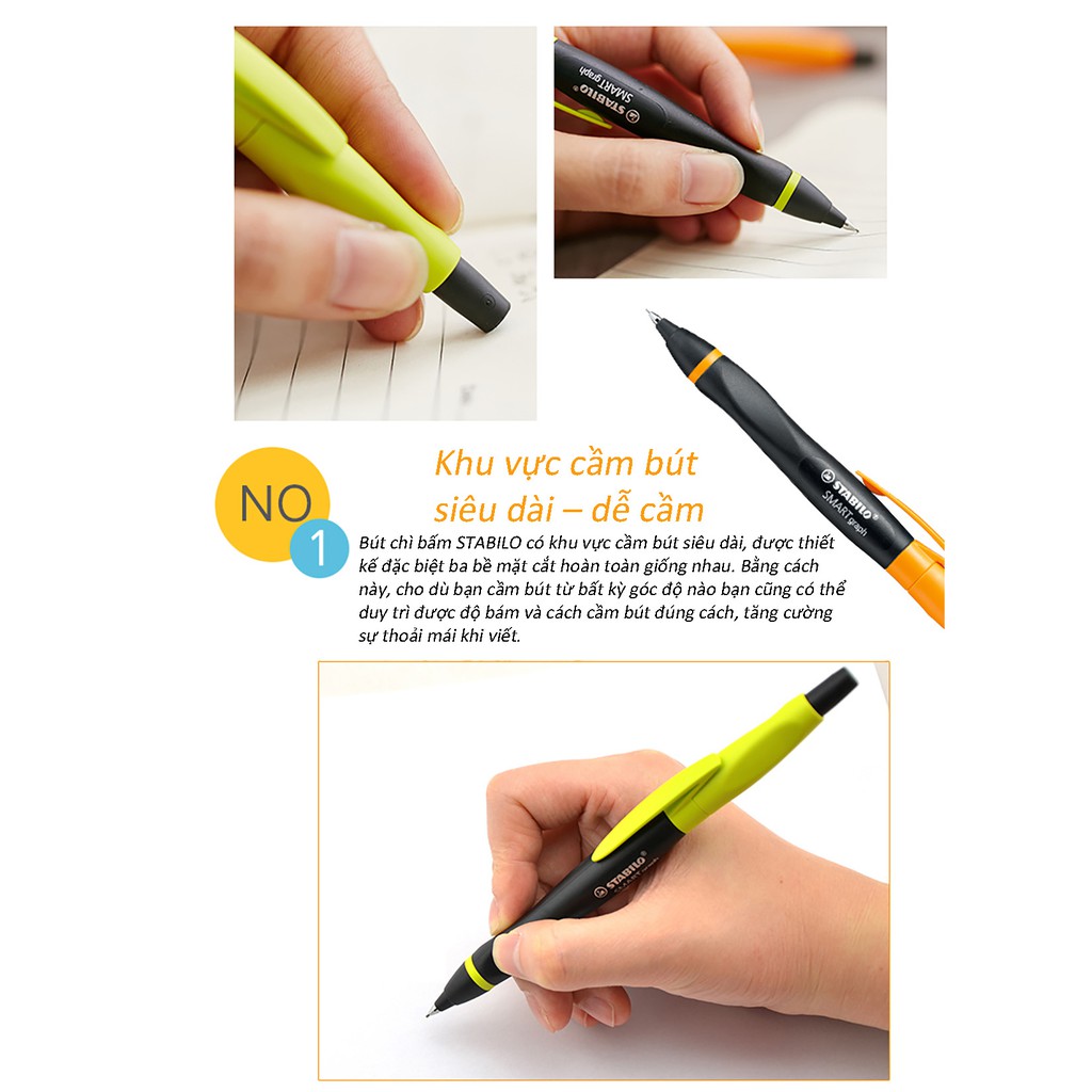 Bút chì bấm STABILO SMARTgraph 0.5