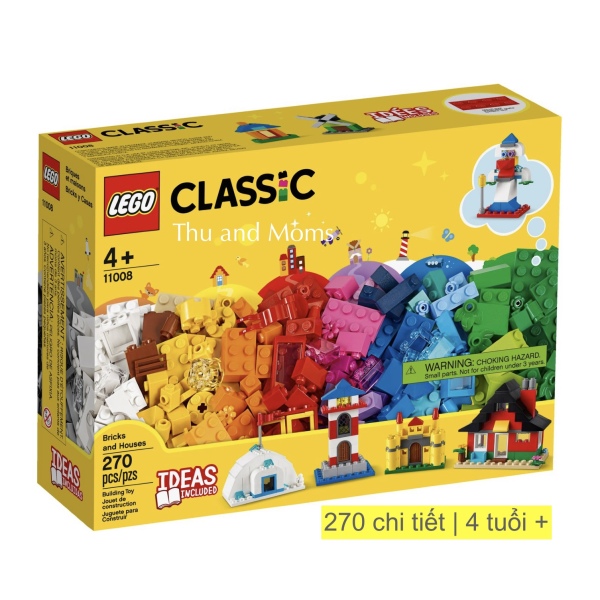 Lego Classic 11008 hộp gạch sáng tạo nhà cửa