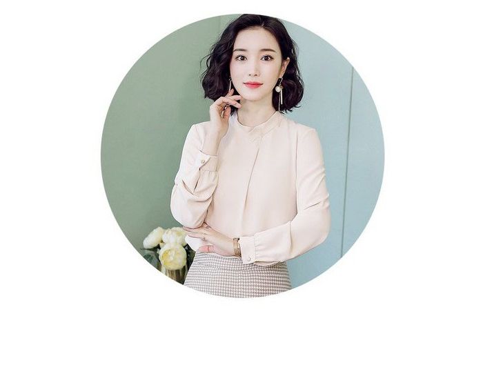[HCM]Áo Cổ Trụ Xếp Ly Nana