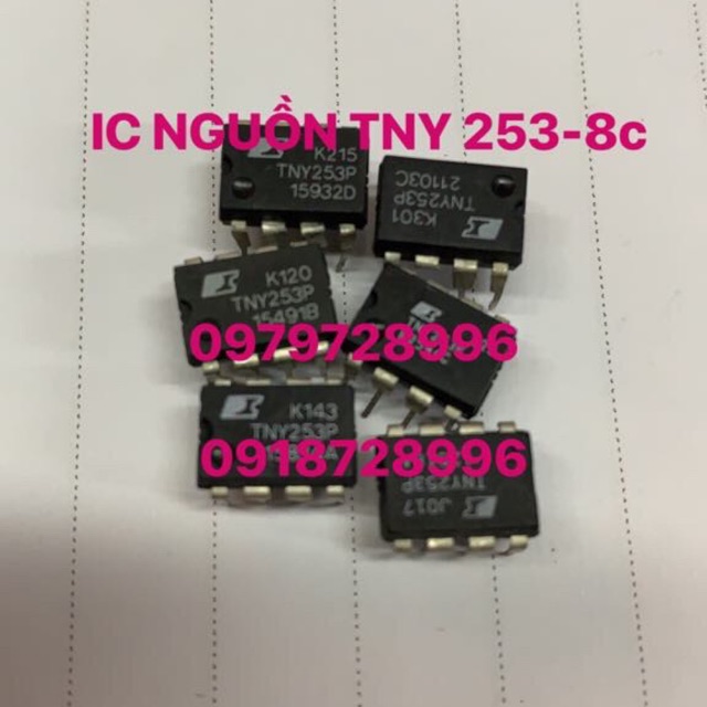 Ic nguồn tny 253-8 chân combo 5 con