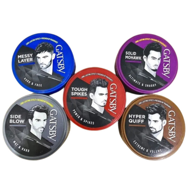 Sáp Vuốt Tóc Nam GATSBY 75g