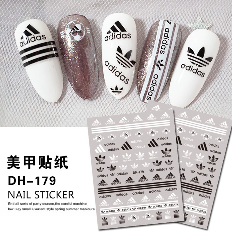 [HCM][Video Thực Tế] Nail Sticker - Dán Móng Tay - Bộ Sưu Tập Thương Hiệu