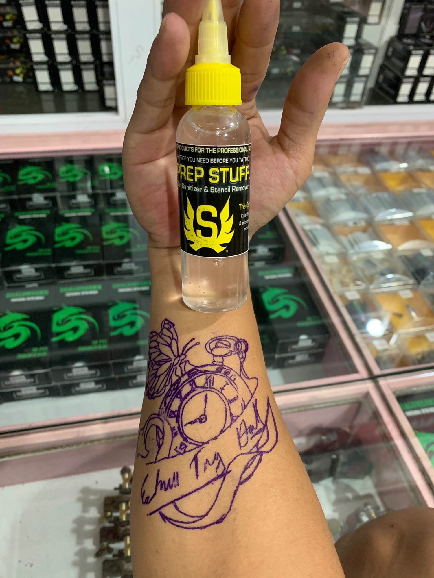 Gel in hình..Siêu bám sắc nét Prep Stuff 60ml 89k/60ml