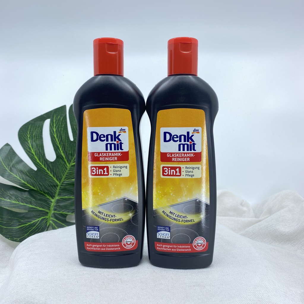Dung dịch vệ sinh bếp từ Denkmit 3in1 nhập khẩu Đức