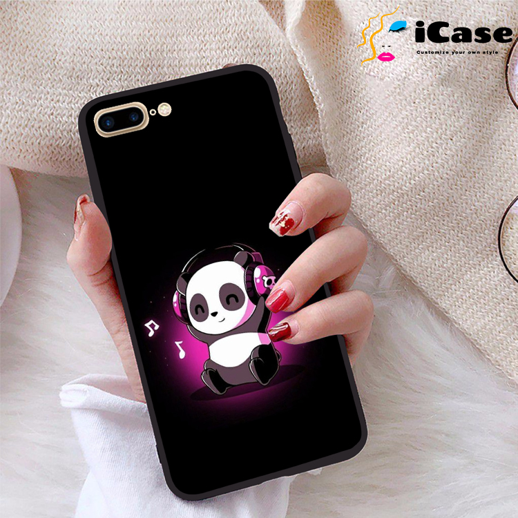Ốp lưng iPhone 7 Plus viền dẻo TPU BST Panda