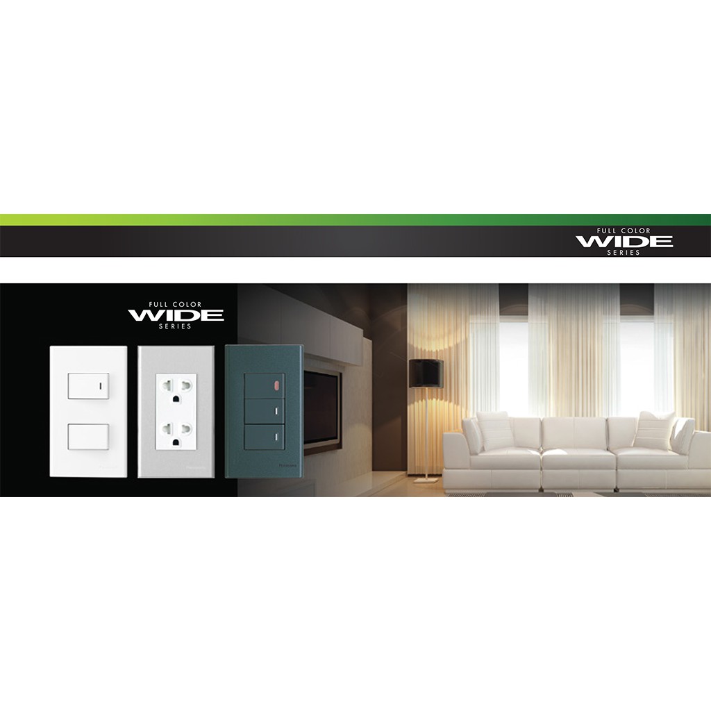 Ổ cắm Data CAT5 Panasonic, [Dòng WIDE] Hạt mạng WEV2488SW