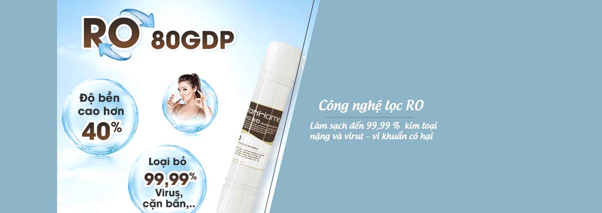 Máy lọc nước RO Korihome K-PRO WPK-G61 10 lõi - bảo hành chính hãng toàn quốc hàng trưng bày - Điện máy Sunmy