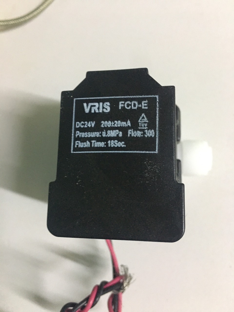 van tự động sục rửa màng ro