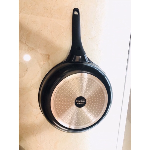 [HÀNG CHÍNH HÃNG] Chảo từ Rapido Size 24 đáy chấm Teflon RP24-RDT