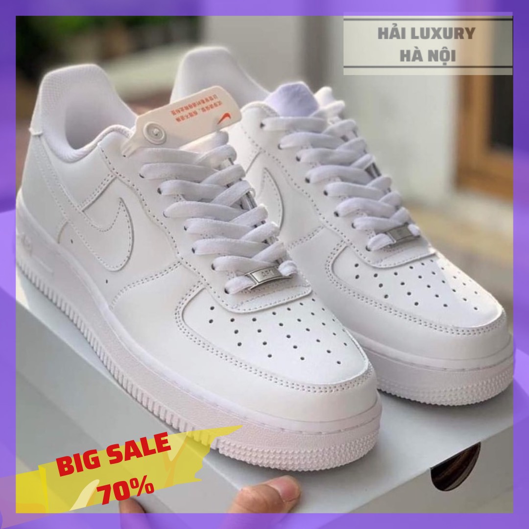 Hàng Likeauth GiàyNike Air Force 1 Full Trắng Nam Nữ Giày AF1 Trắng Đế ...
