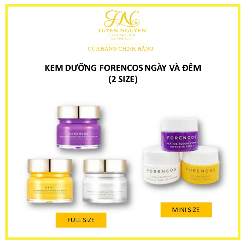 Kem dưỡng Forencos ngày và đêm