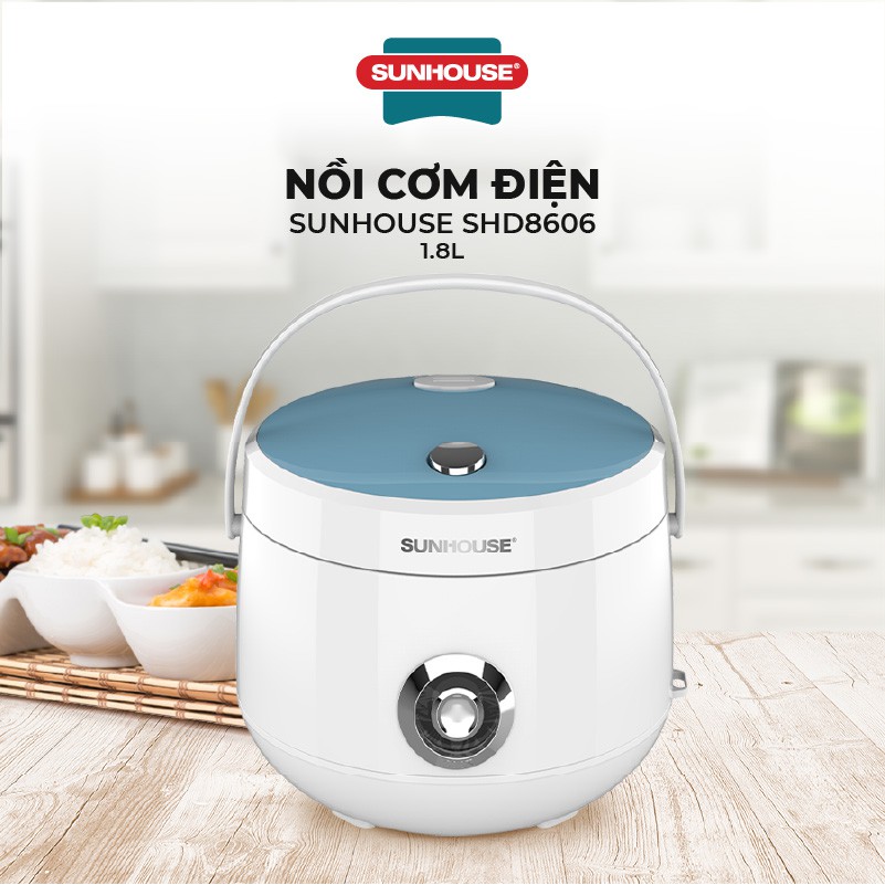 Nồi cơm điện SUNHOUSE 1.8L SHD8606