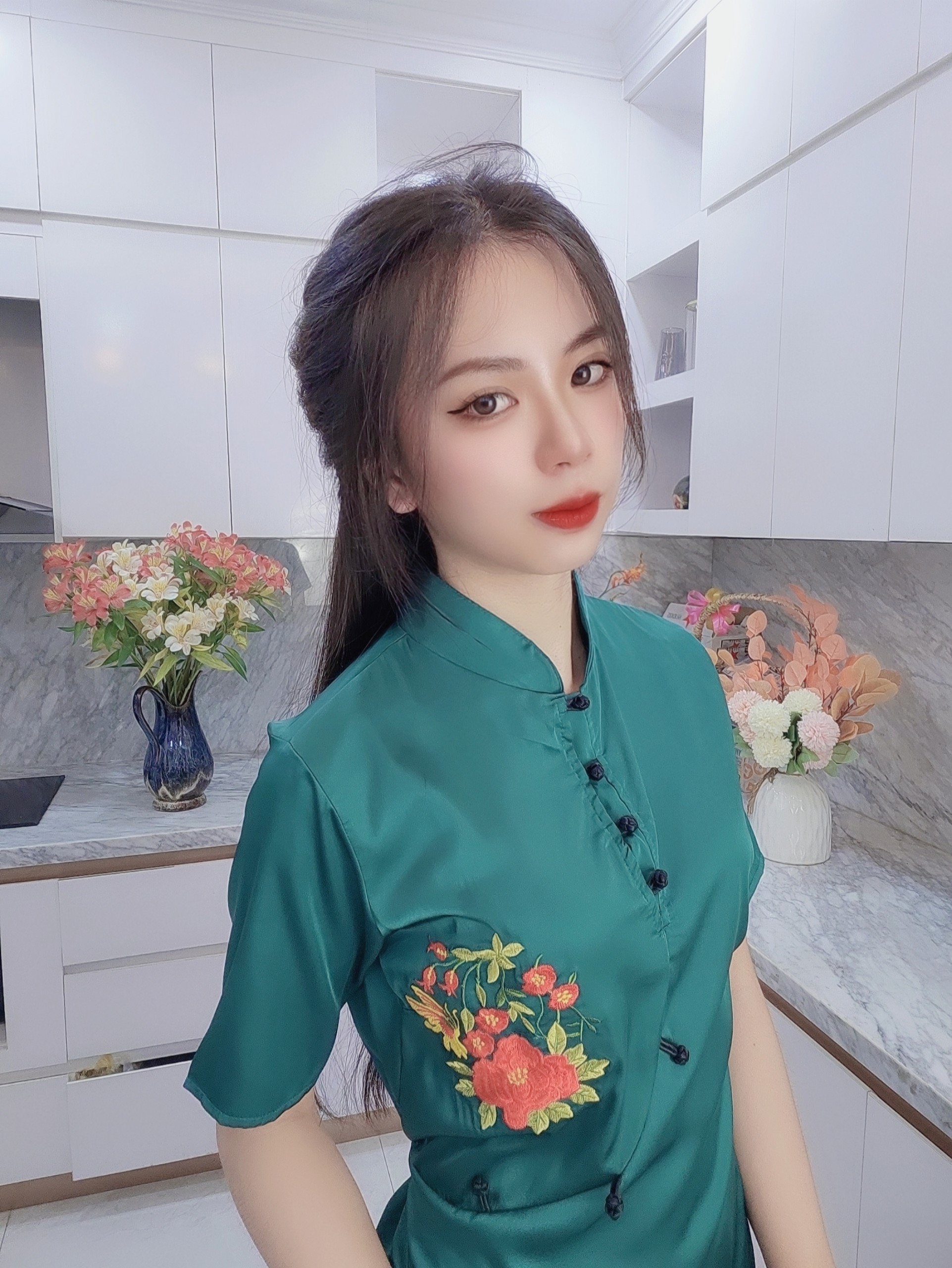[HCM]SET ĐỒ LAM ĐI CHÙA HIỀN HỒ CAO CẤP