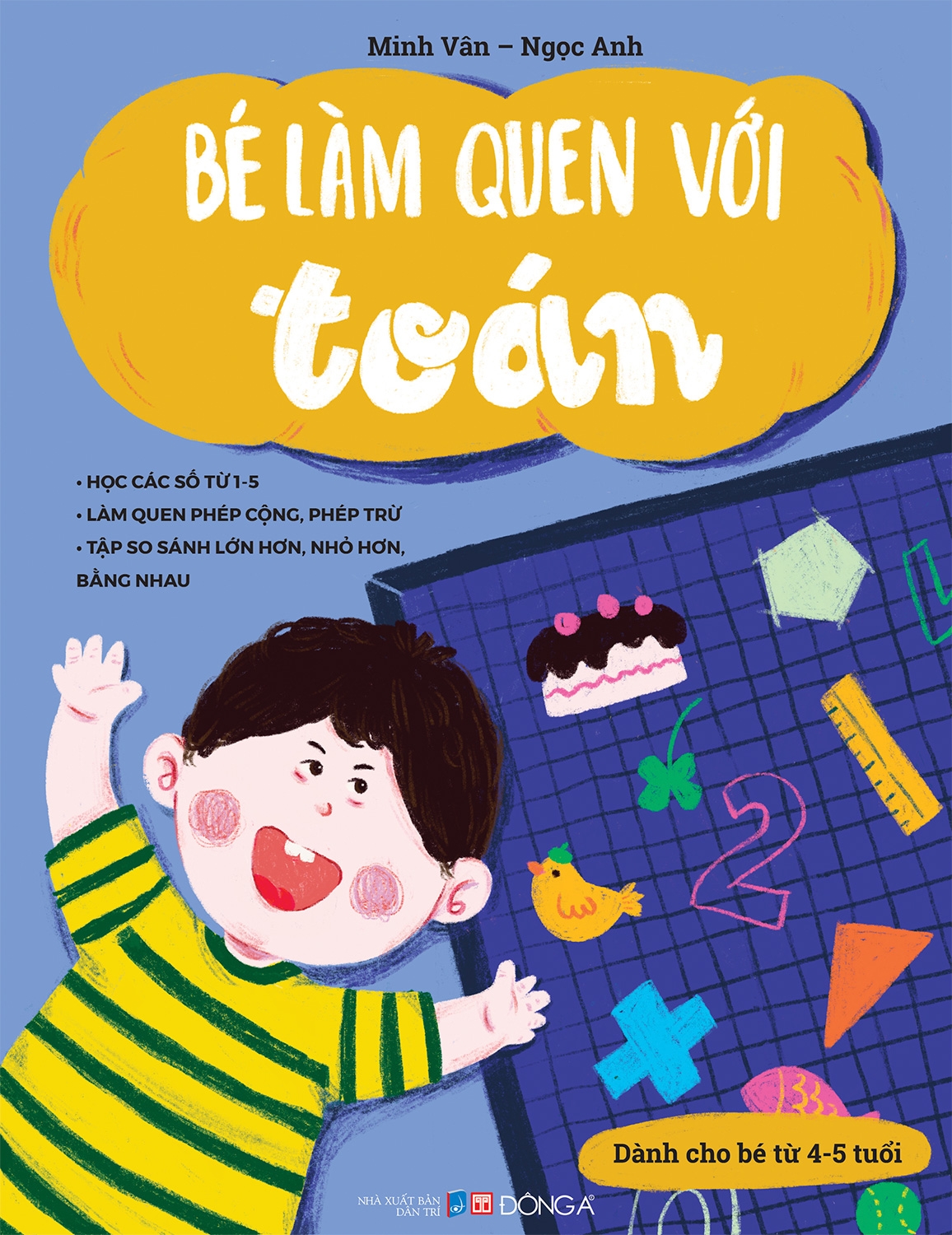 Sách Fahasa - Bé Làm Quen Với Toán (Dành Cho Bé Từ 4-5 Tuổi)