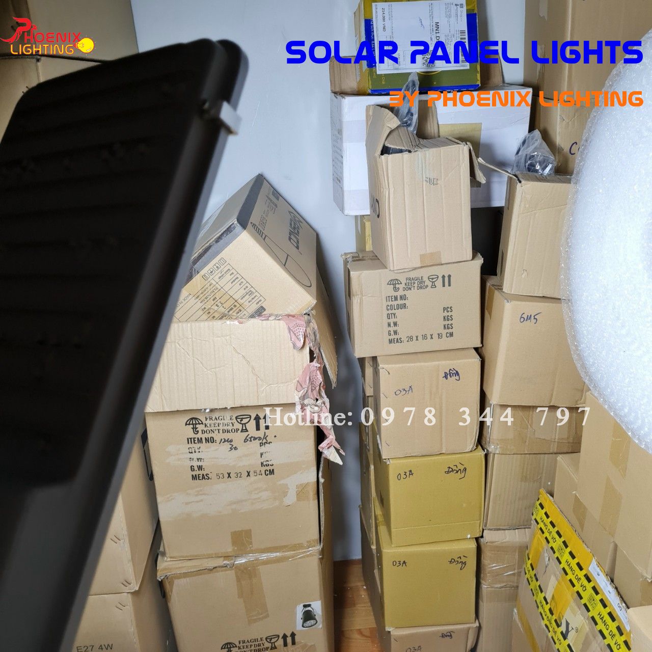 Đèn Đường Năng Lượng Mặt Trời SOLAR 200W-300W