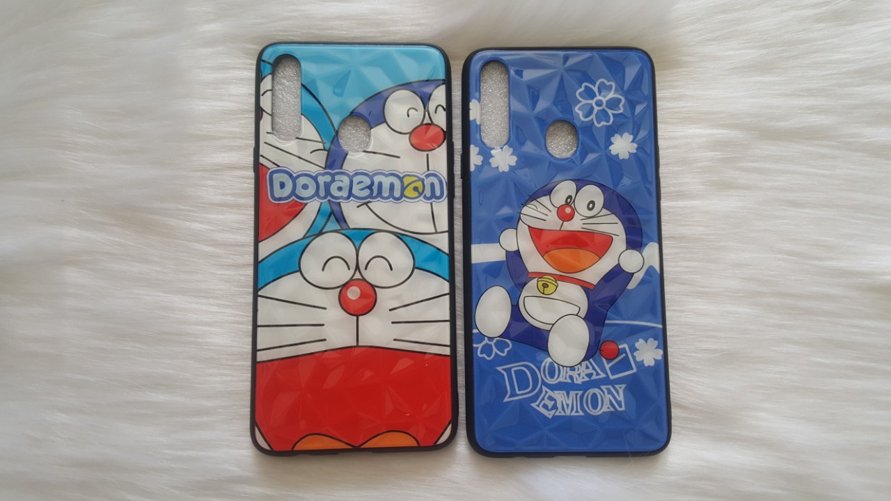 Ốp lưng 3D kim cương Doraemon Samsung A20S