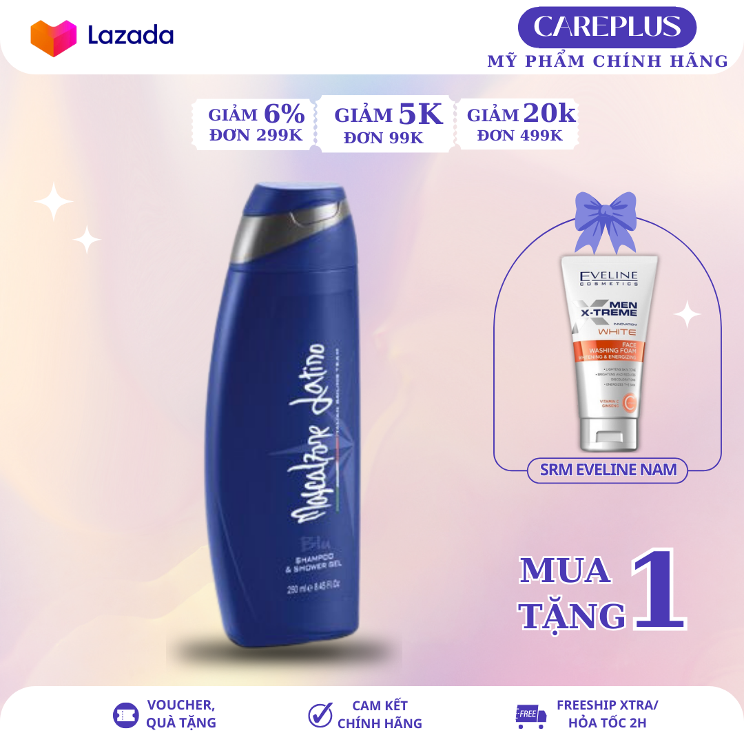 Sữa tắm gội dành cho nam Mascalzone Latino 250ml