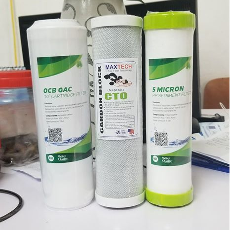 Lõi lọc nước 123 than hoạt tính(5pp,COB,CTO)