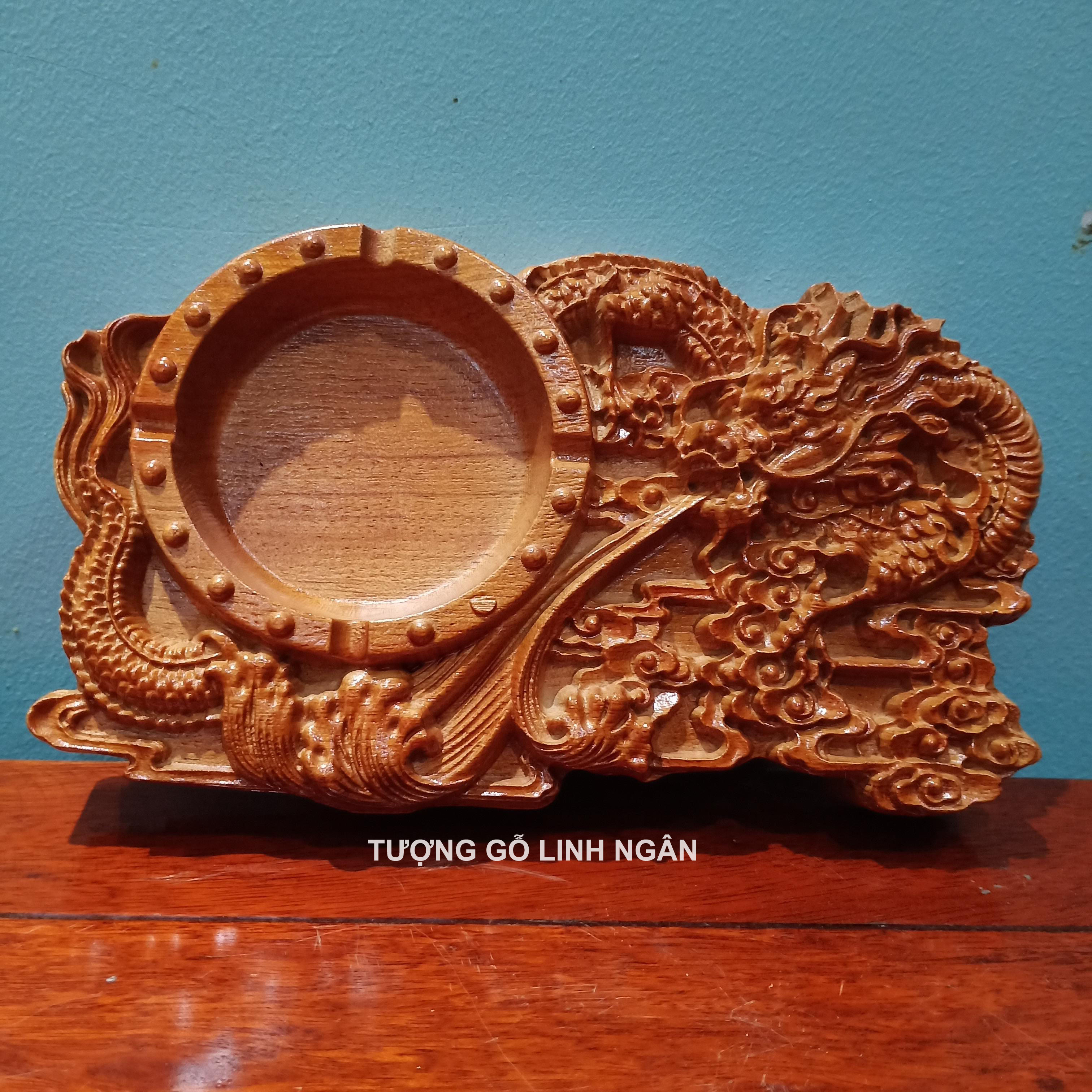 Gạt tàn gỗ hương