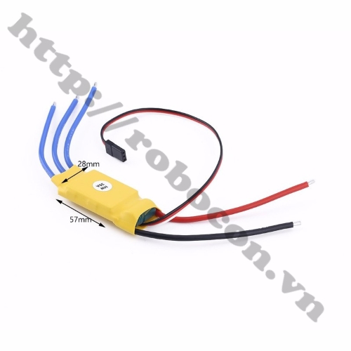 MẠCH ĐIỀU KHIỂN TỐC ĐỘ ĐỘNG CƠ 3 PHA ESC 30A