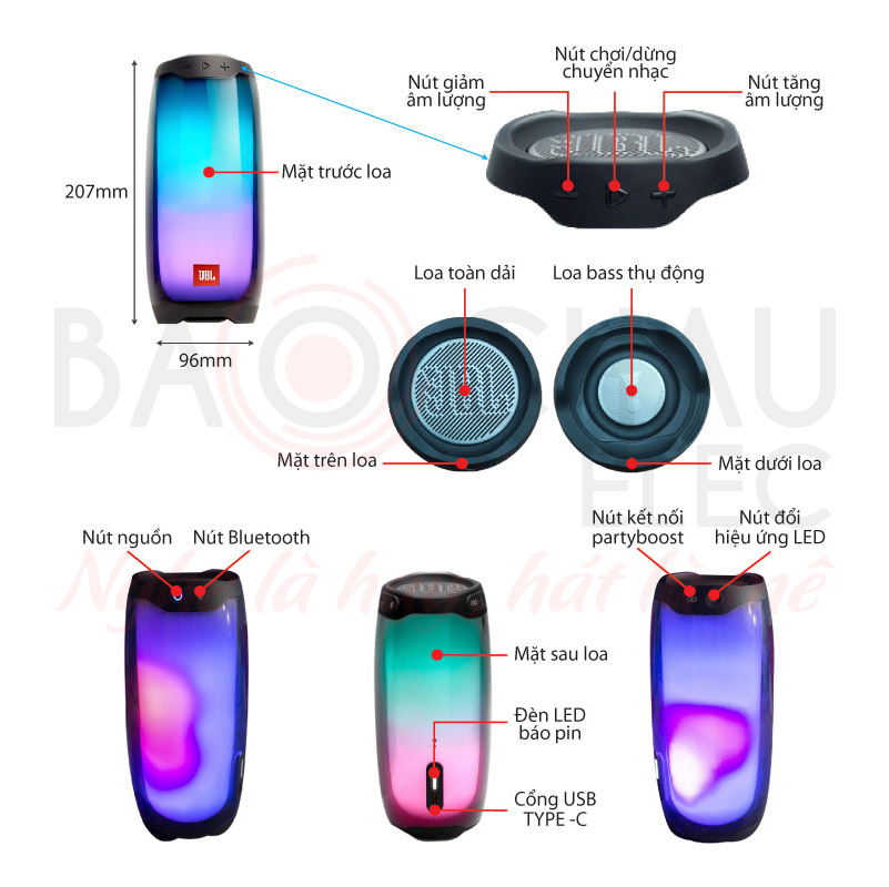 Loa Bluetooth JBL Pulse 4