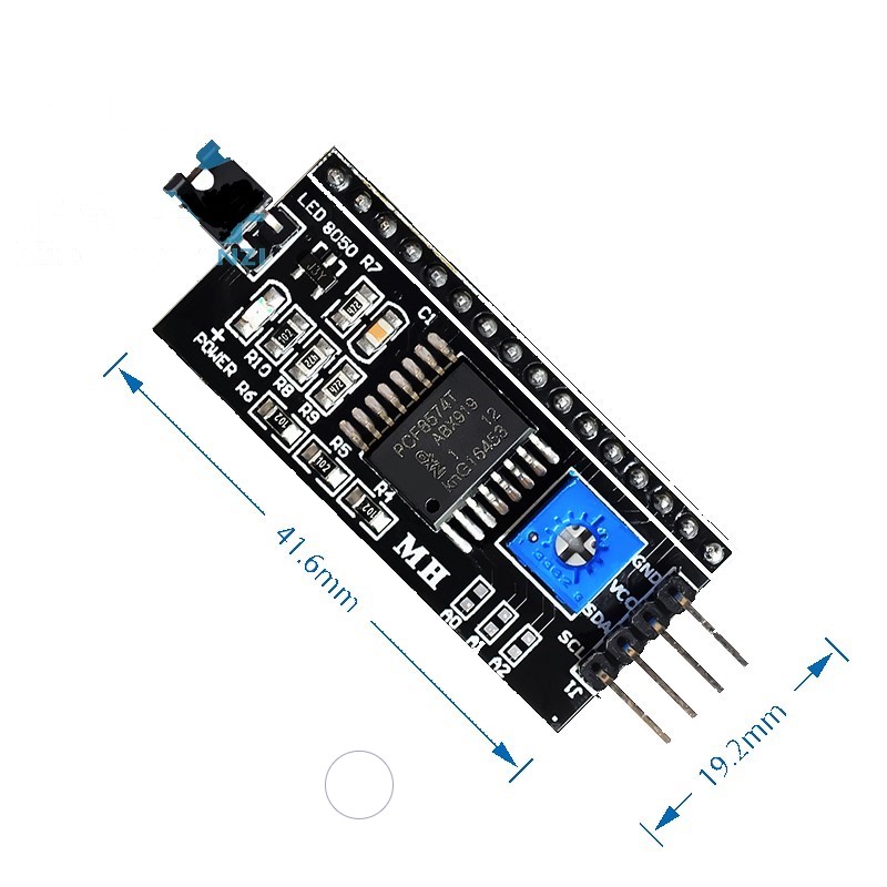 Mạch Chuyển Đổi Giao Tiếp I2C Cho LCD 1602/LCD 2004