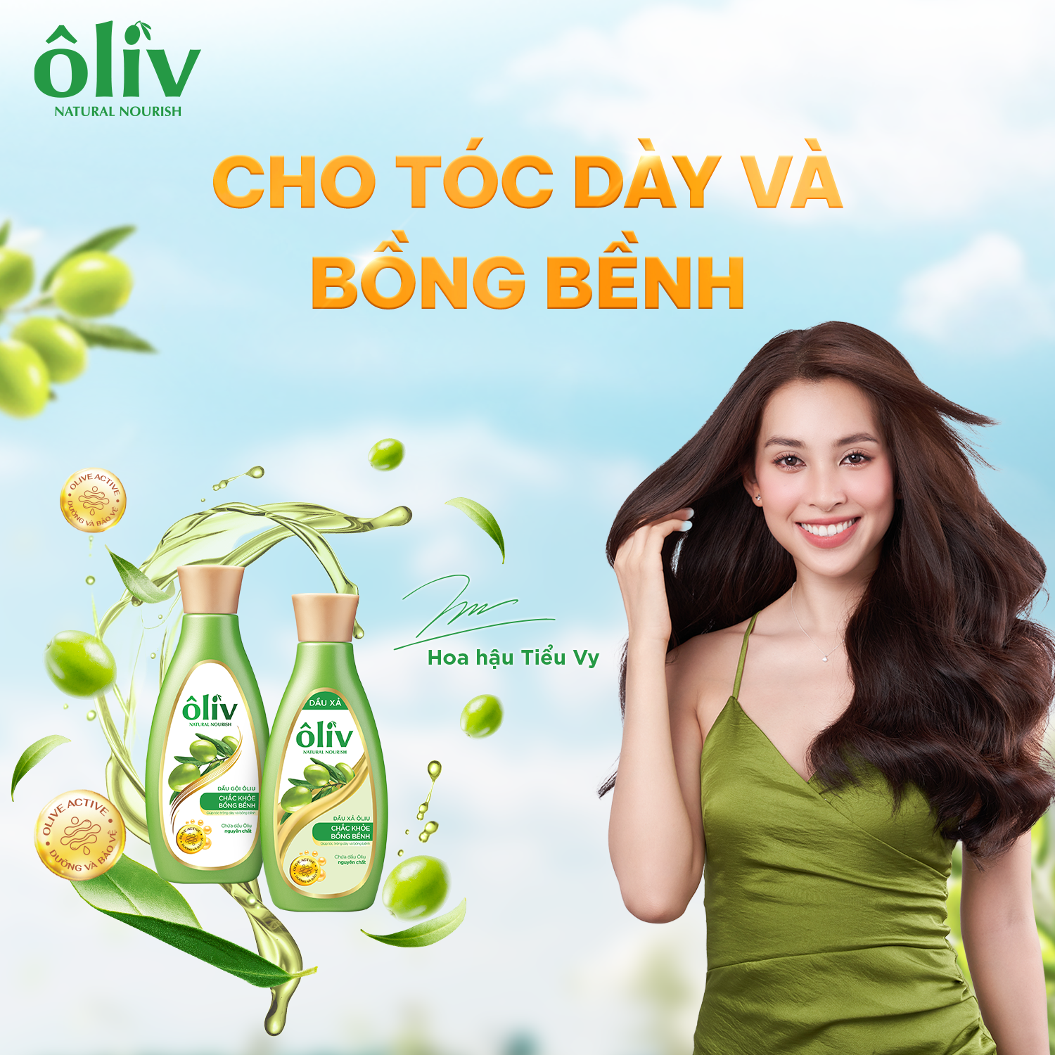 Dầu xả Ôliv Dưỡng Tóc 250ML / 650ML