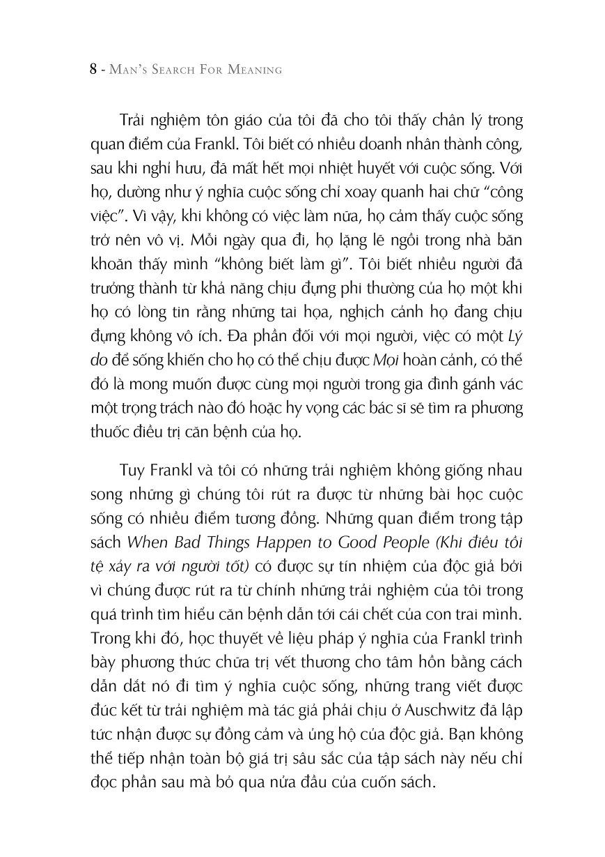 Đi tìm lẽ sống