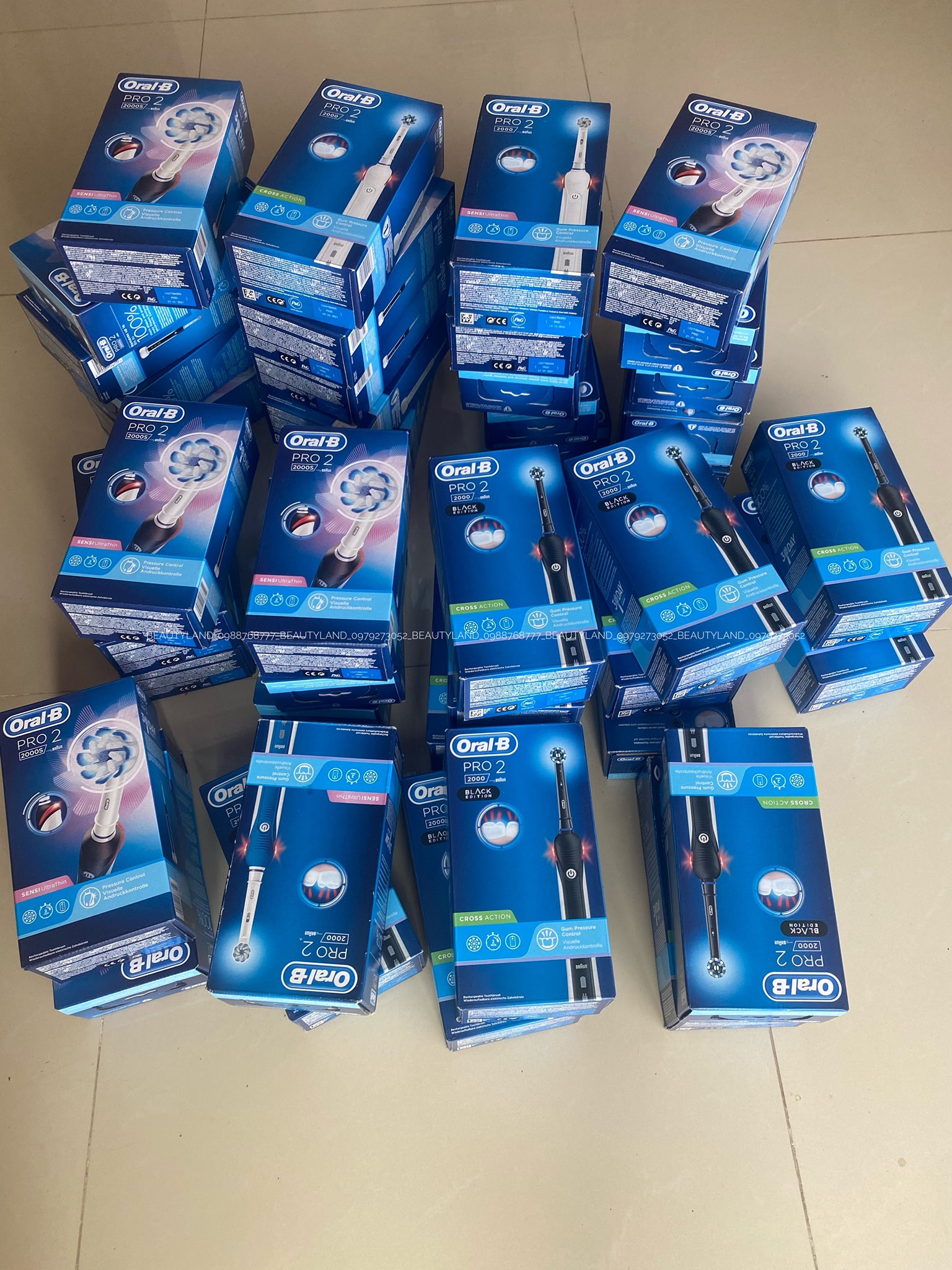 BÀN CHẢI ĐIỆN ORAL B PRO 2 2000 [HÀNG ĐỨC]