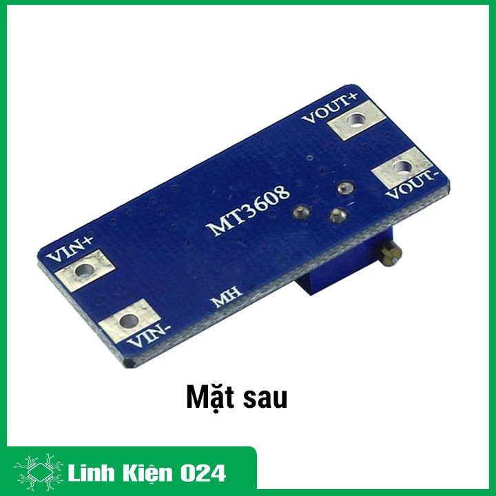Module tăng áp BOOST DC-DC 2-24VDC 2A MT3608