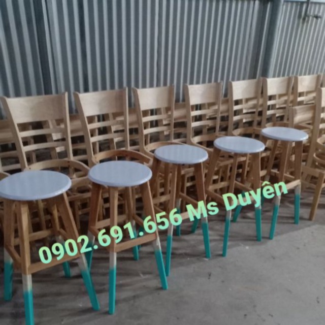 [HCM]Ghế Bar Gỗ Giá Rẻ