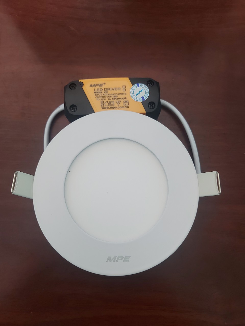 [HCM]ĐÈN LED ÂM TRẦN MPE 6W RPL-6 BẢO HÀNH 2 NĂM