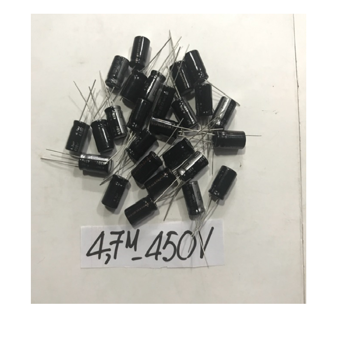 10 tụ hoá 4.7uf 450v