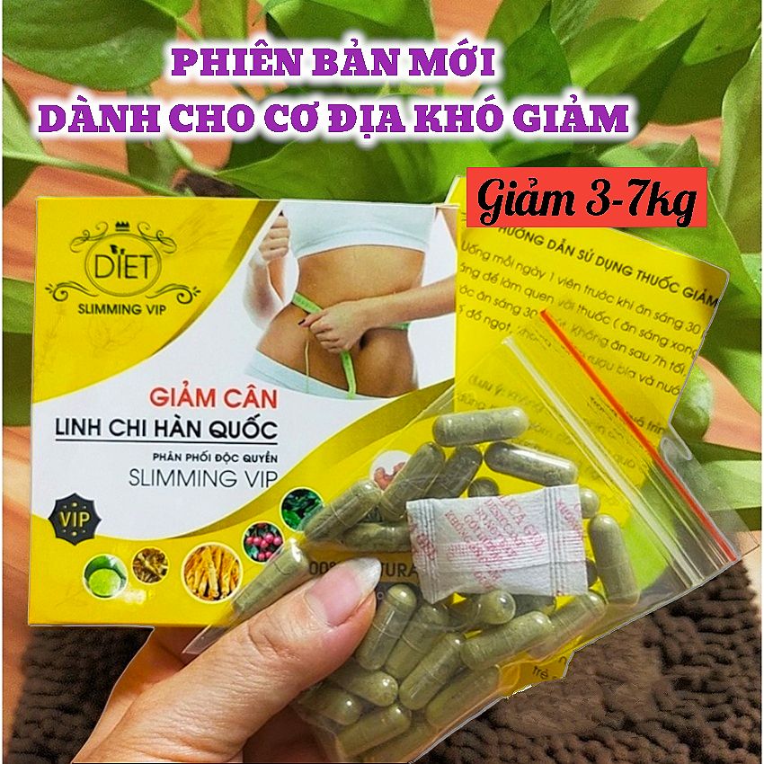 Giảm cân linh chi hàn quốc [ Giảm Sâu 4-9 kg]