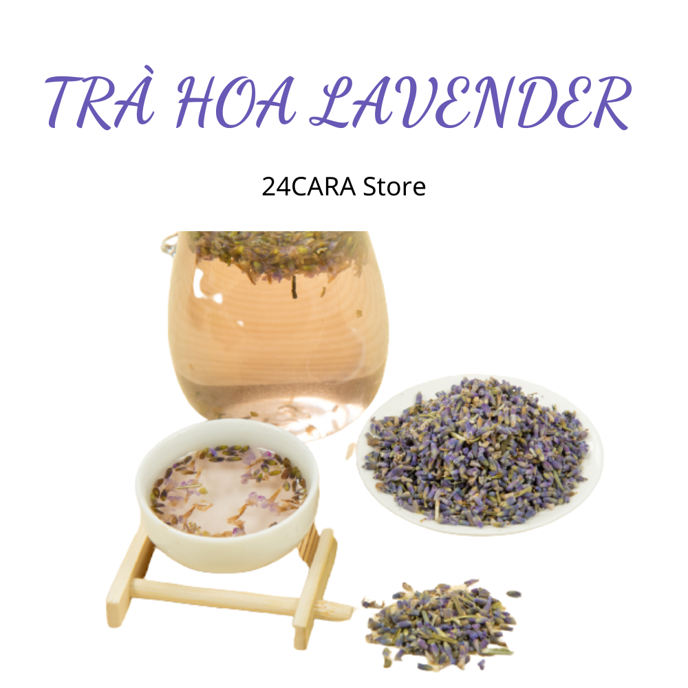 Trà hoa oải hương - Hoa lavender túi 20g giải tỏa căng thẳng