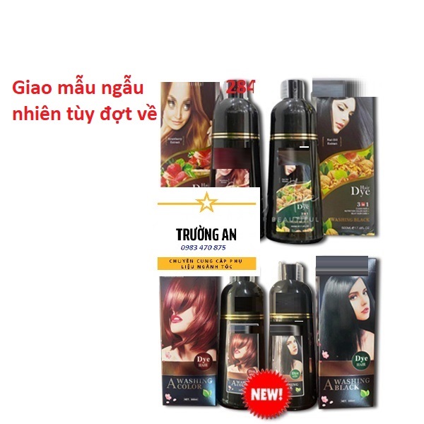 Dầu gội đen tóc bibop , phủ bạc hiệu quả, dùng cho mọi lứa tuổi