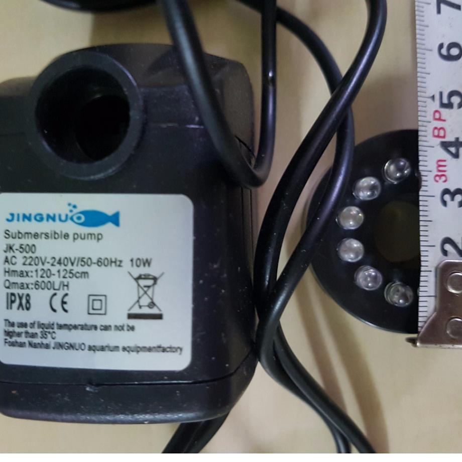 Bơm chìm hồ cá 10w
