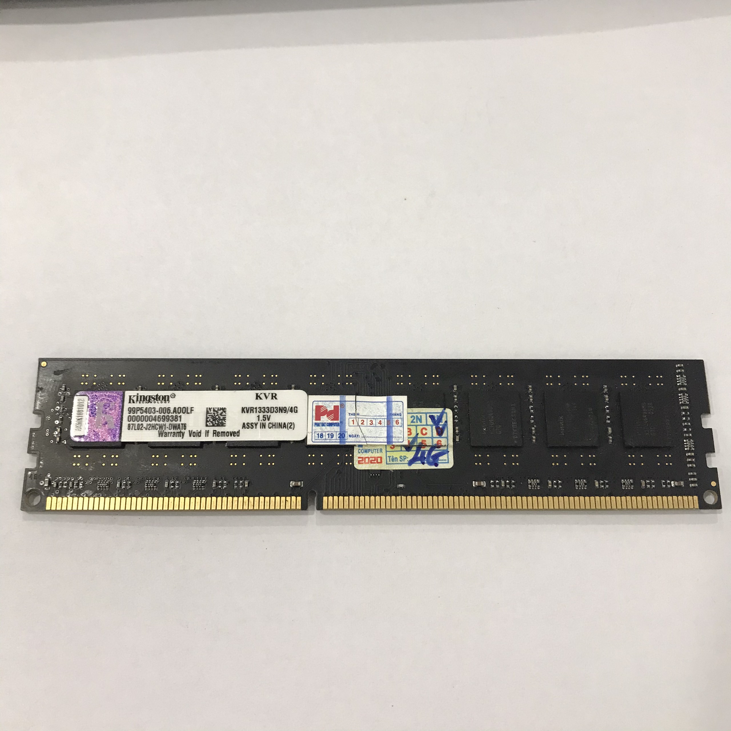 [HCM]RAM PC ddr3 4gb bus 1600 bảo hành 36 tháng