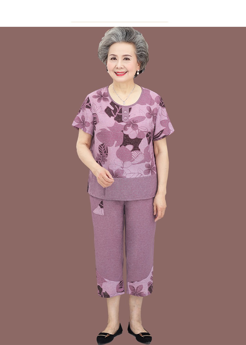 Bộ đồ mặc nhà cho bà cho mẹ ( đũi xịn)