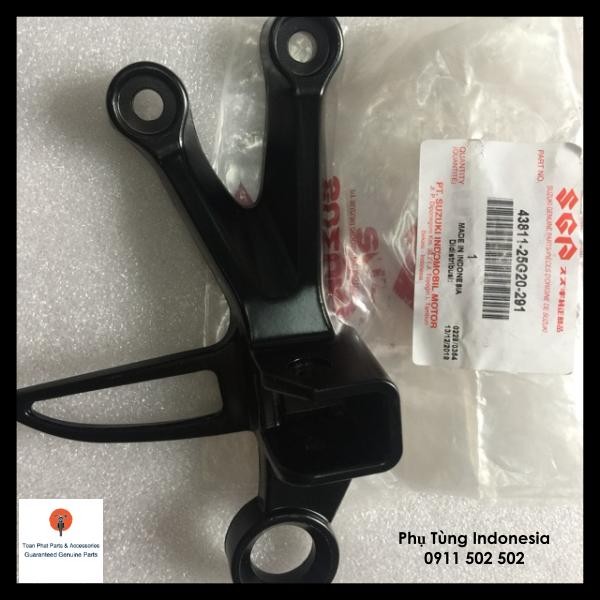 [HCM]Pát sắt gác chân sau bên phải cho Suzuki Raider/ Satria Fi