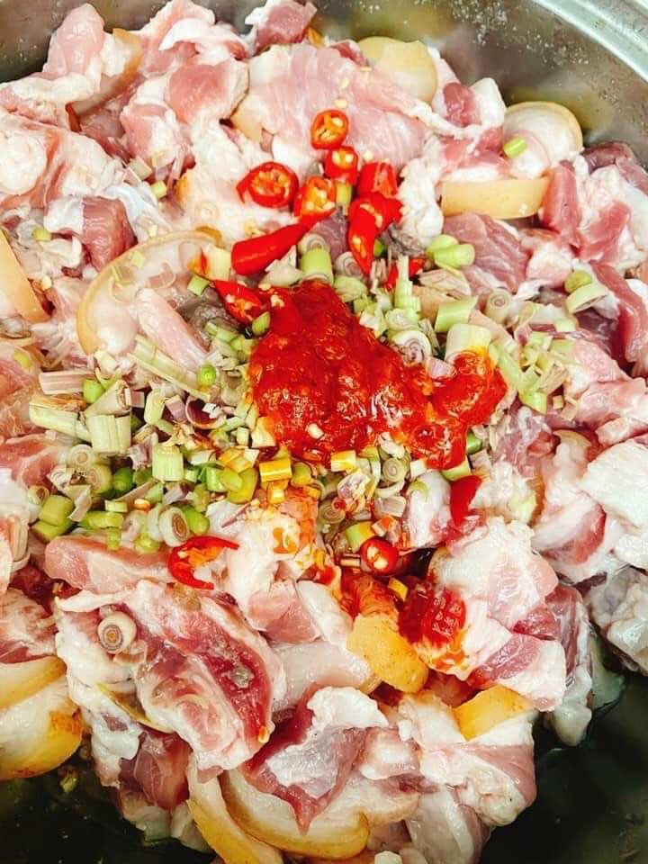 Ba chỉ heo rừng lai 1kg (giao tphcm)