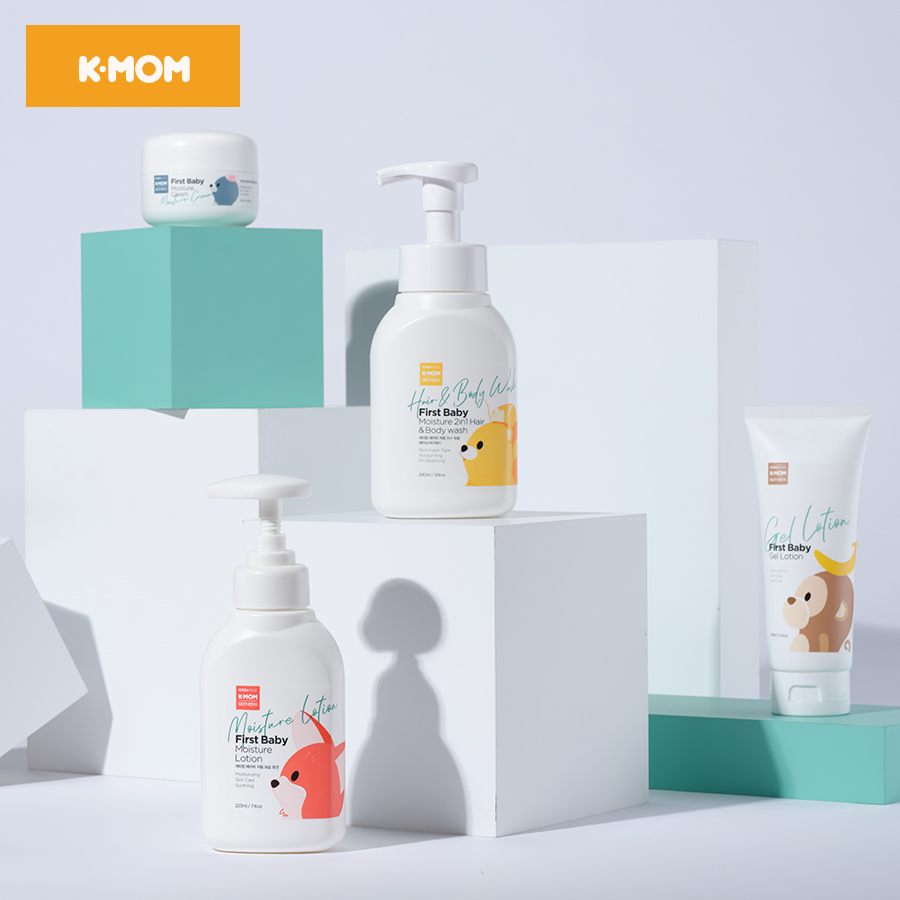 SỮA TẮM GỘI HỮU CƠ CHO BÉ K-MOM (290ML)