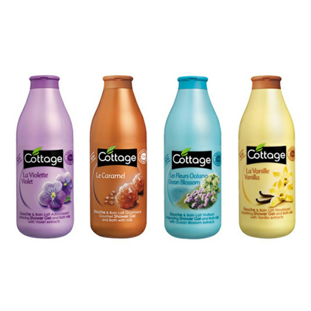 [GIẢM 5% ĐƠN 129K][HCM]Freeship 99K - Sữa Tắm Cottage - Pháp 750 Ml
