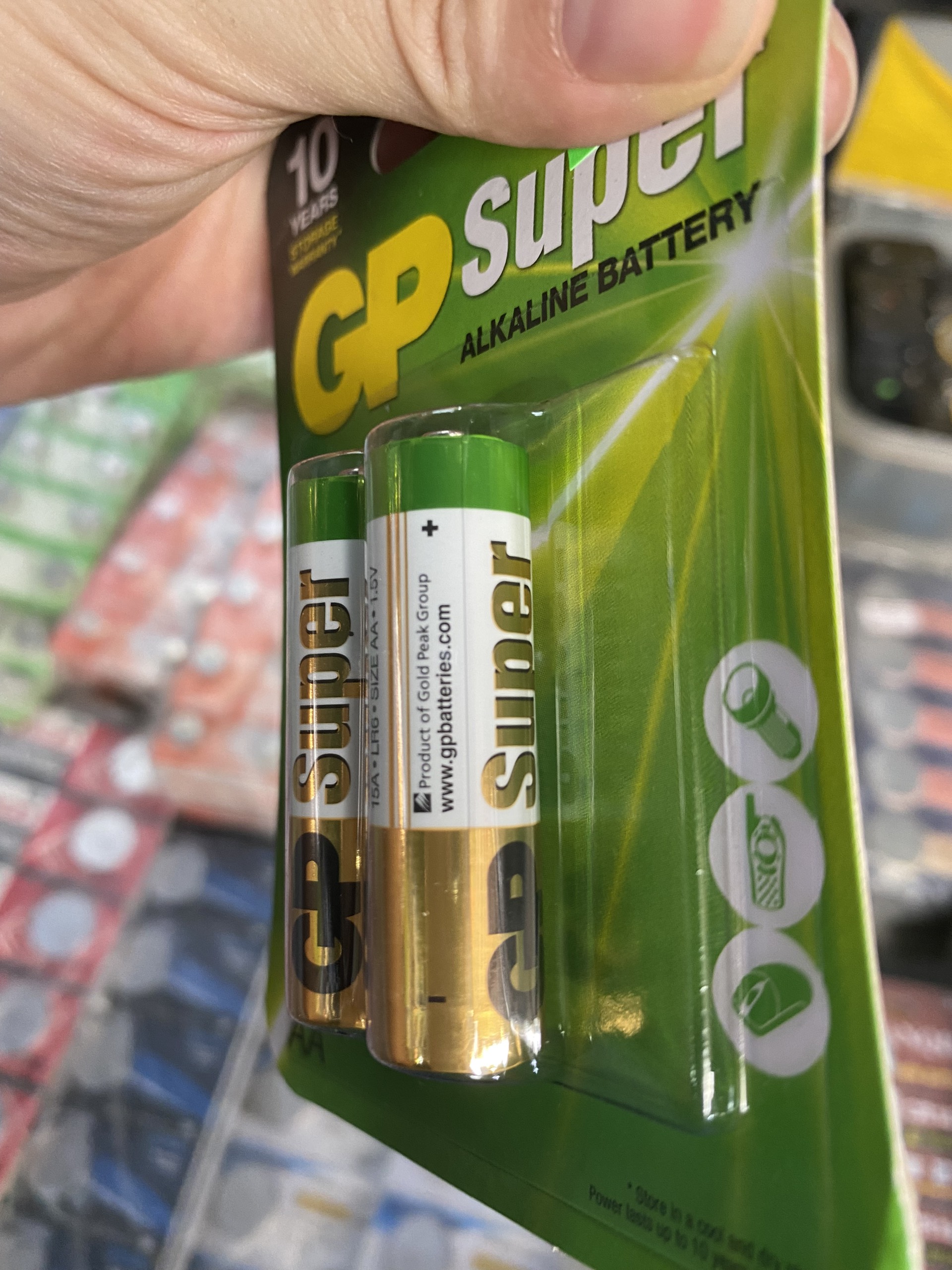 Pin GP Super Alkaline 1.5V