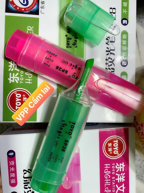 BÚT DẠ QUANG NHIỀU MÀU(1 cây)