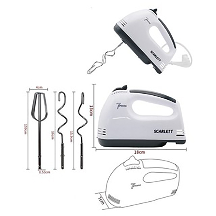 Máy Đánh Trứng 7 Tốc Độ 6610