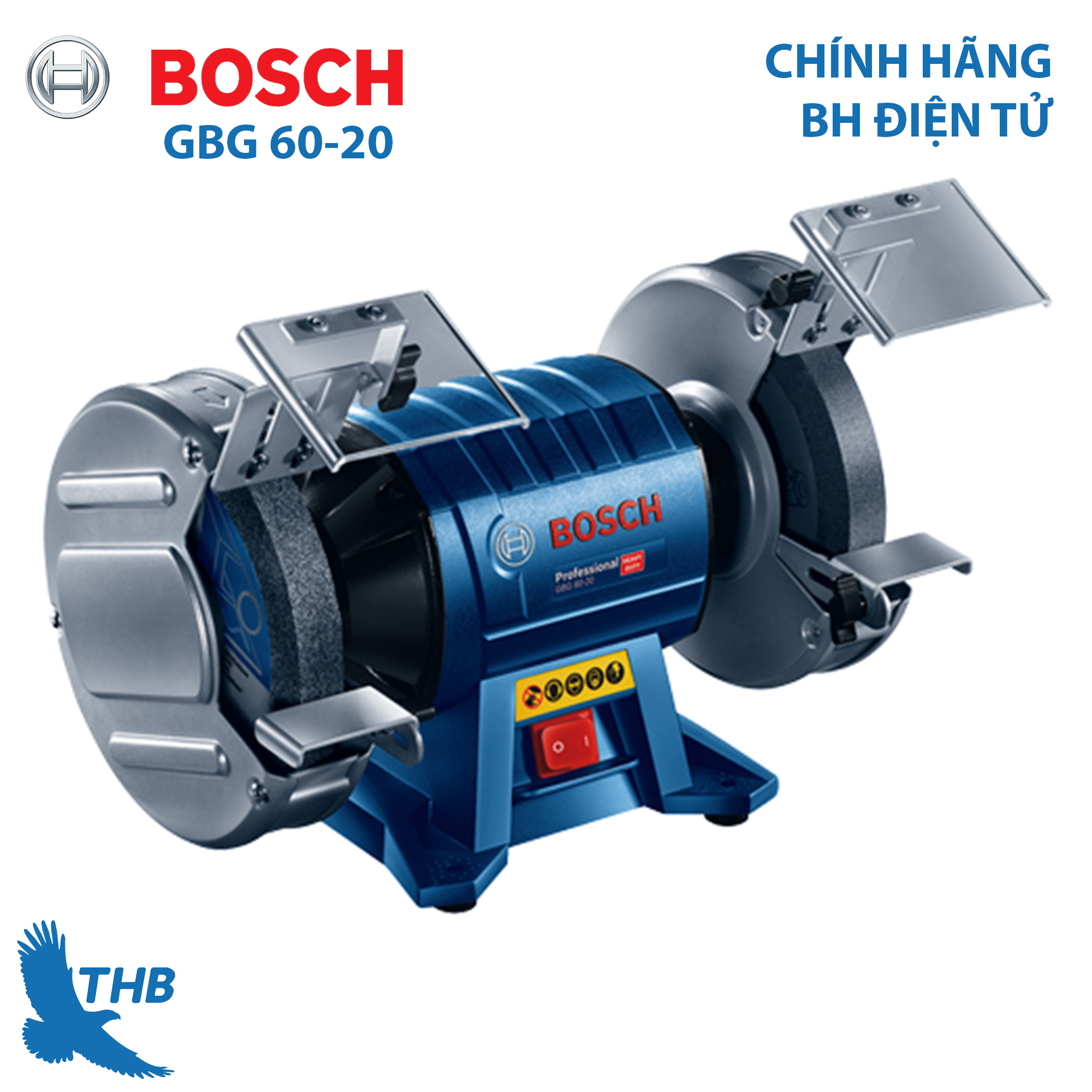 [Trả góp 0%] Máy mài bàn Bosch GBG 60-20