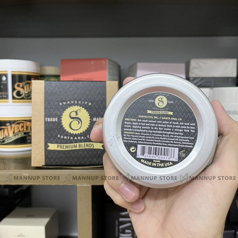 [HCM]Sáp Vuốt Tóc Suavecito Premium Blends Hair Pomade 113g