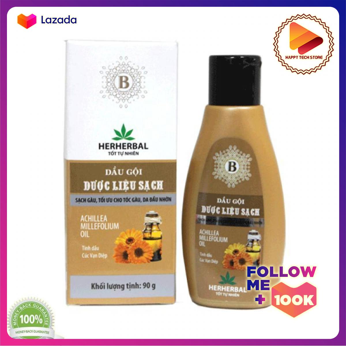 DẦU GỘI DƯỢC LIỆU HERHERBAL SẠCH GÀU 90G