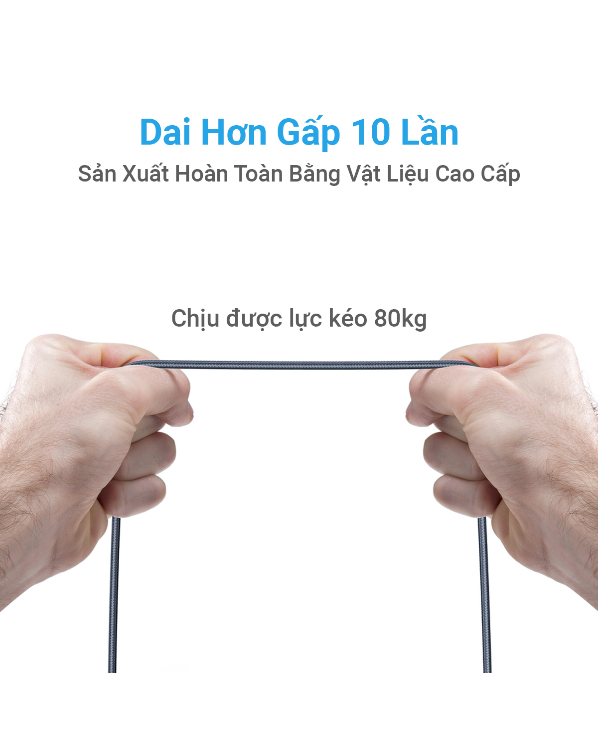 [SALE ĐẾN 50%] Cáp sạc ANKER PowerLine+ Micro USB dài 0.9m - [Có bao da] - A8142